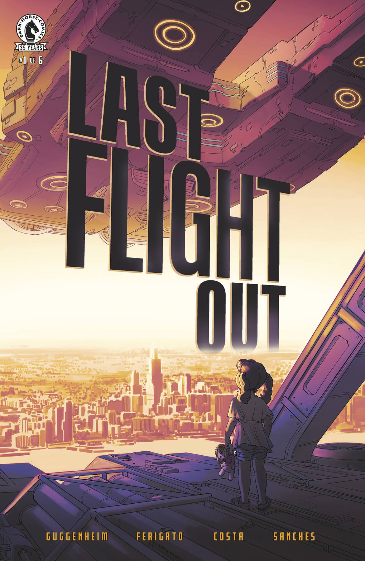 Last Flight Out #1 cover