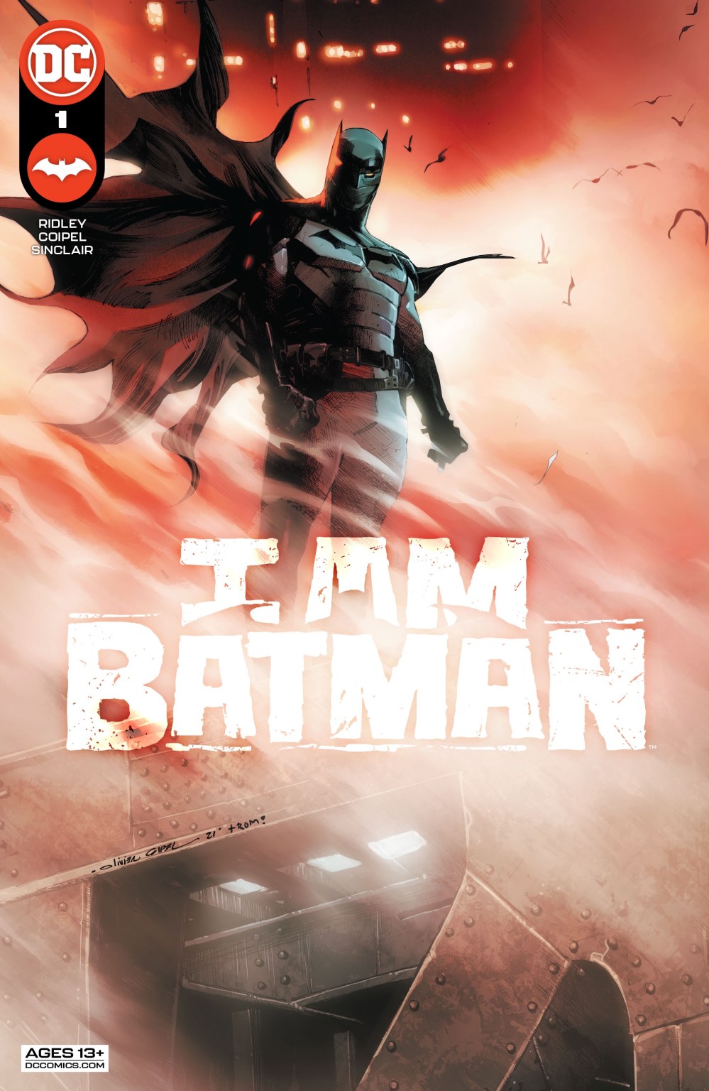 I Am Batman #1 cover