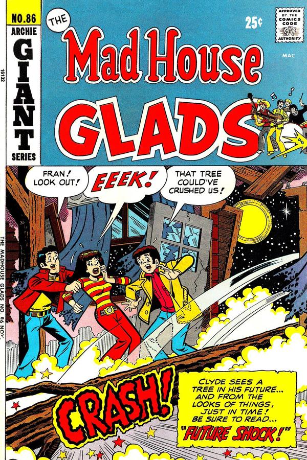 The Mad House Glads #86 cover