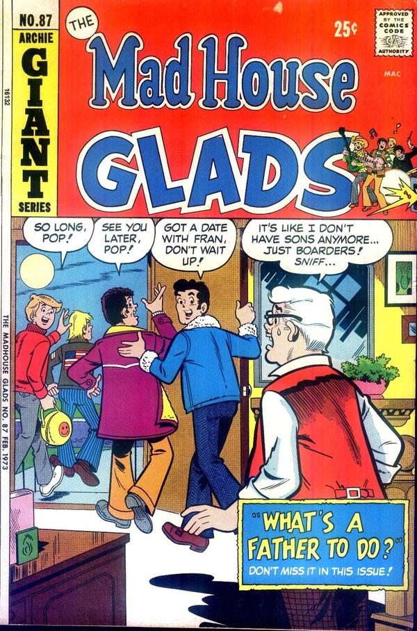 The Mad House Glads #87 cover