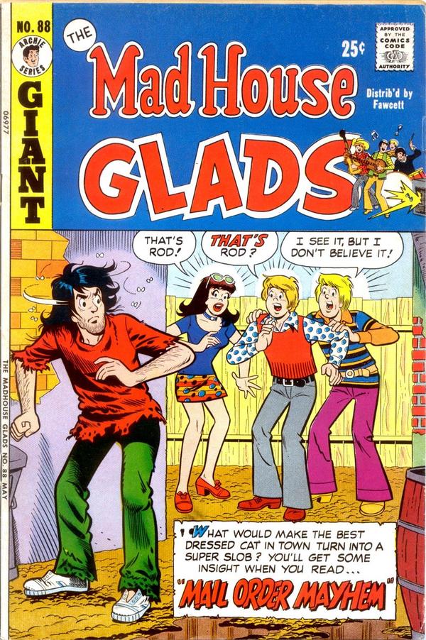 The Mad House Glads #88 cover