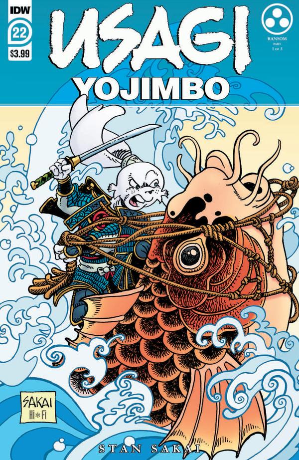 Usagi Yojimbo #22 cover