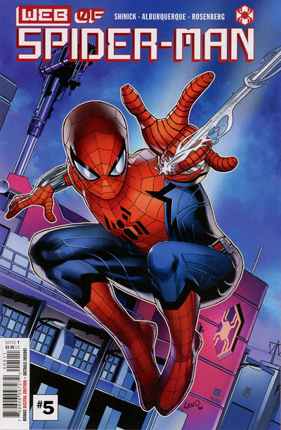 W.E.B. of Spider-Man #5 cover