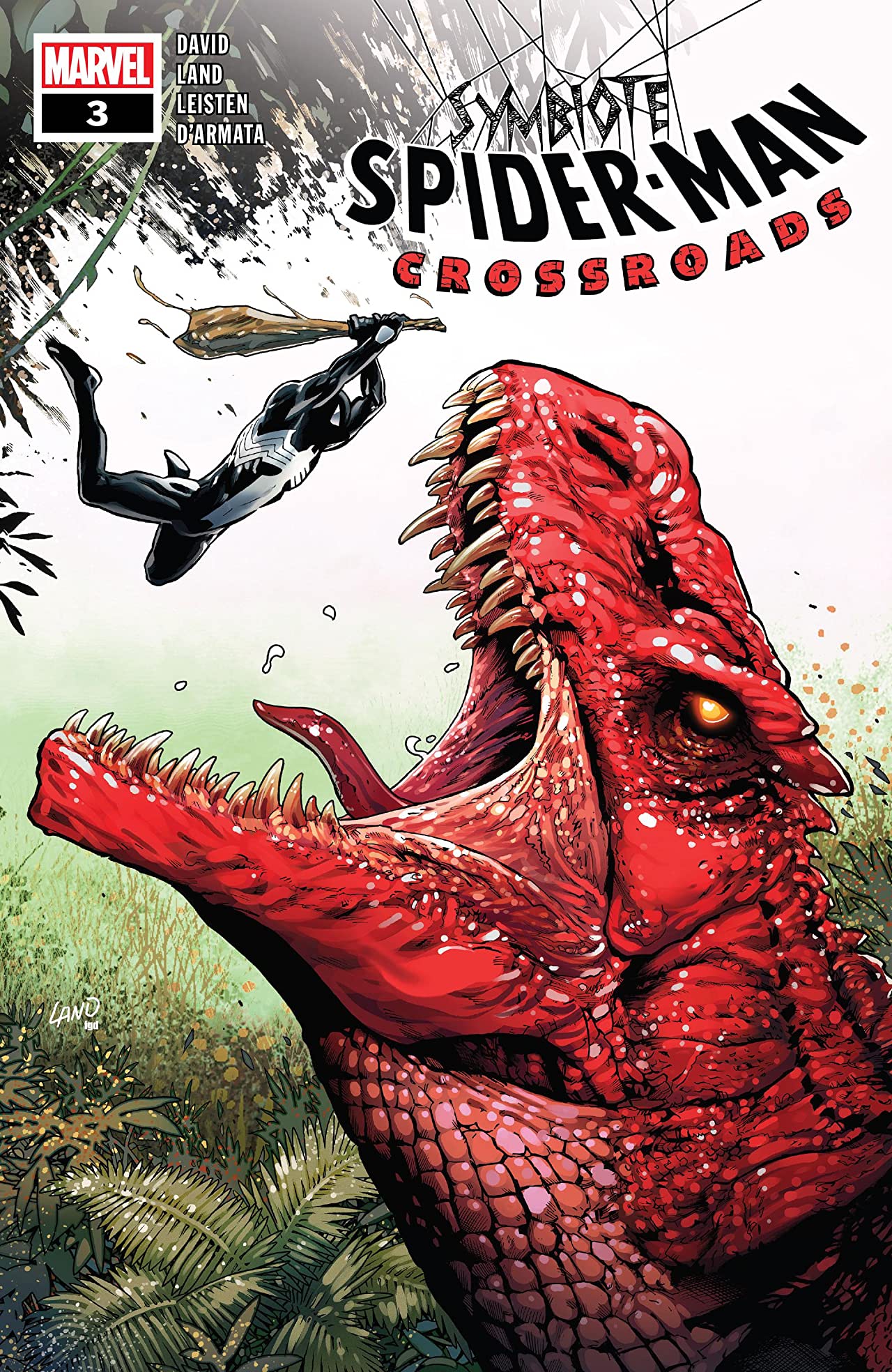 Symbiote Spider-Man: Crossroads #3 cover