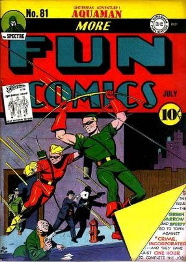 More Fun Comics #81 cover