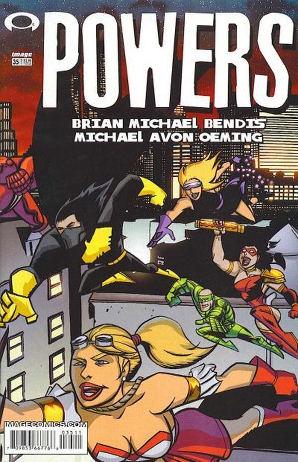 Powers #35 cover