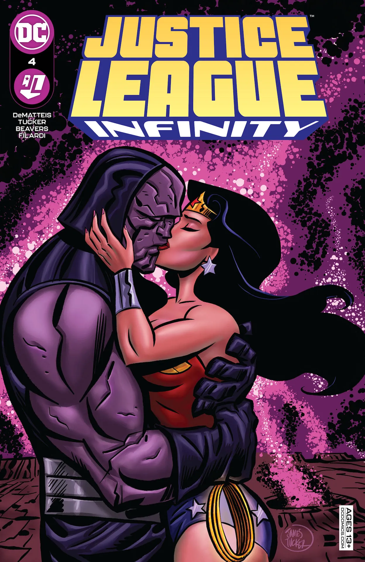 Justice League Infinity #4 cover