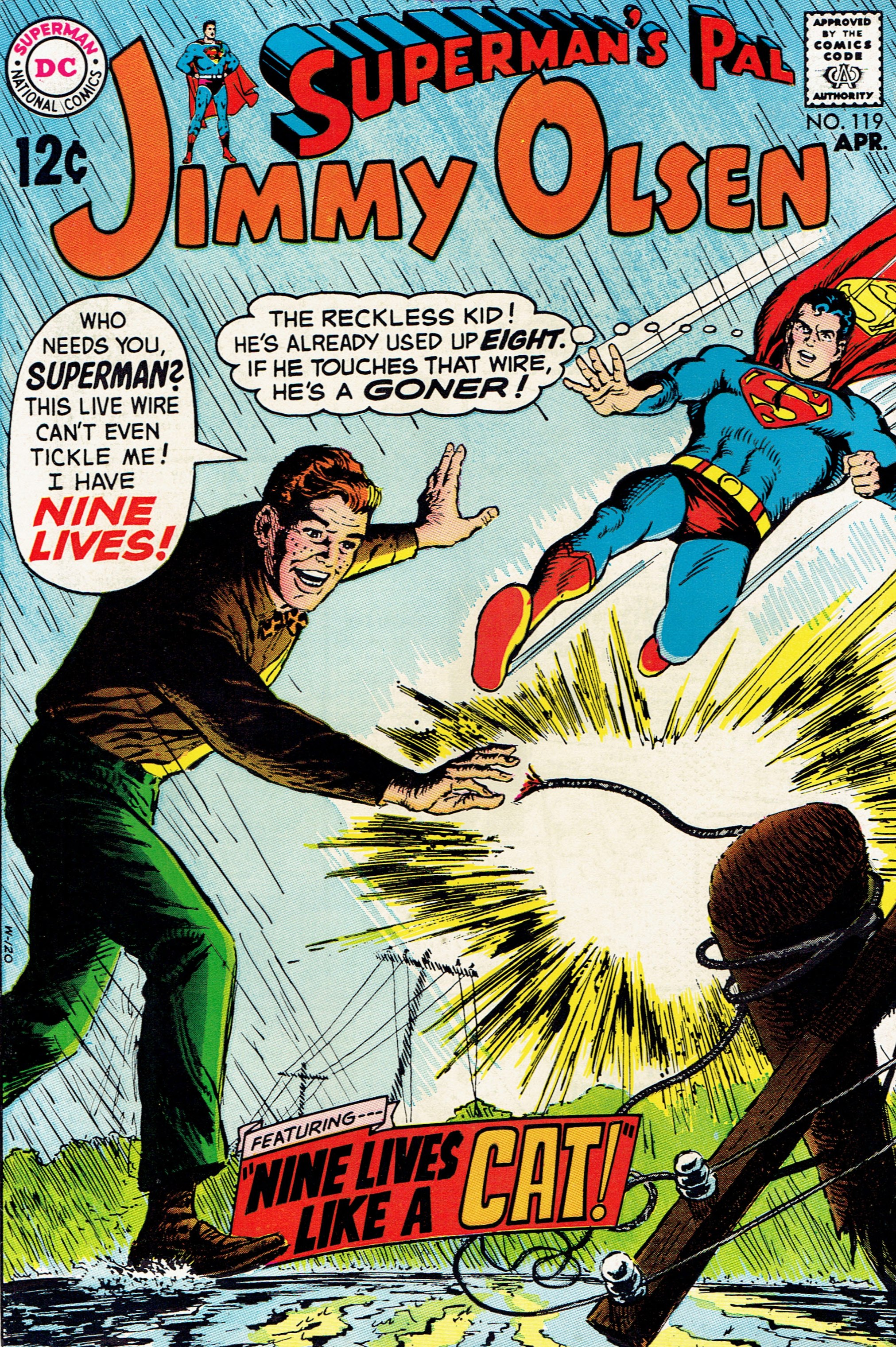 Superman's Pal, Jimmy Olsen #119 cover