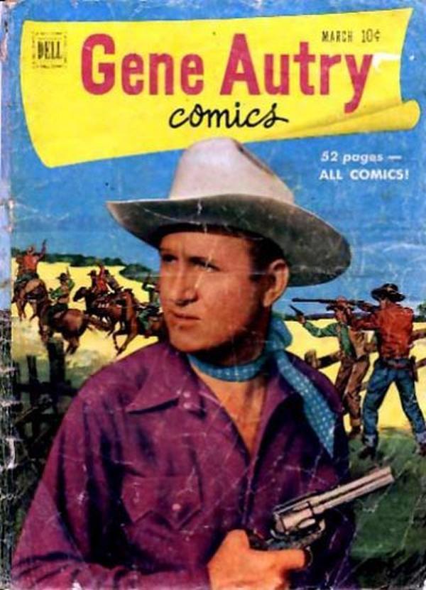 Gene Autry Comics #49 cover