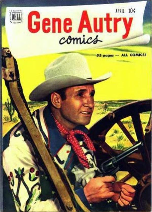 Gene Autry Comics #50 cover