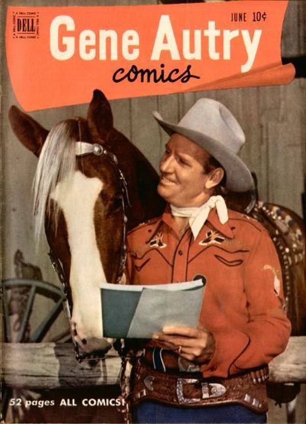 Gene Autry Comics #52 cover