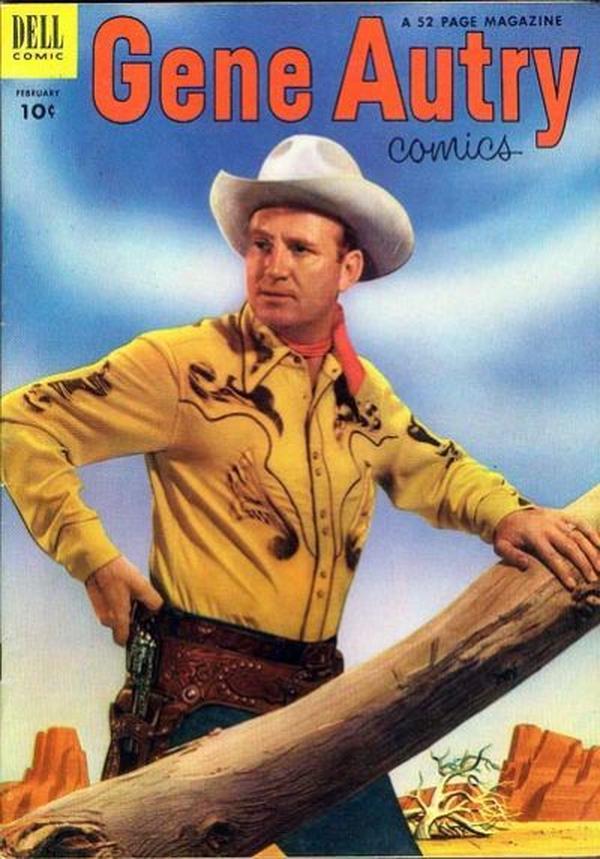 Gene Autry Comics #72 cover