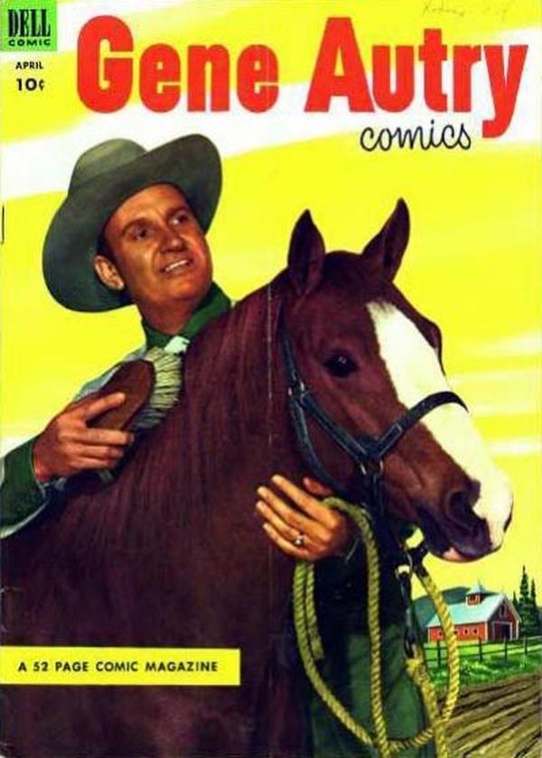 Gene Autry Comics #74 cover