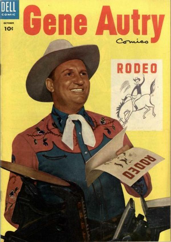 Gene Autry Comics #92 cover