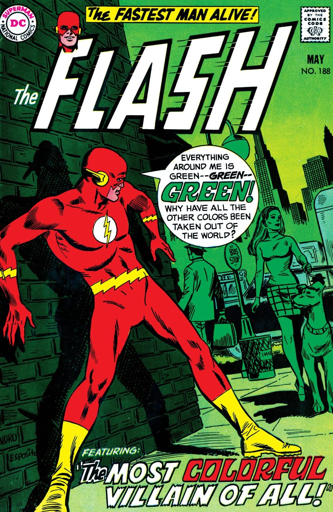 The Flash #188 cover