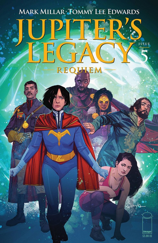 Jupiter's Legacy Requiem #5 cover