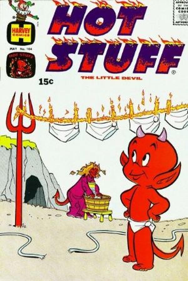 Hot Stuff, the Little Devil #104 cover