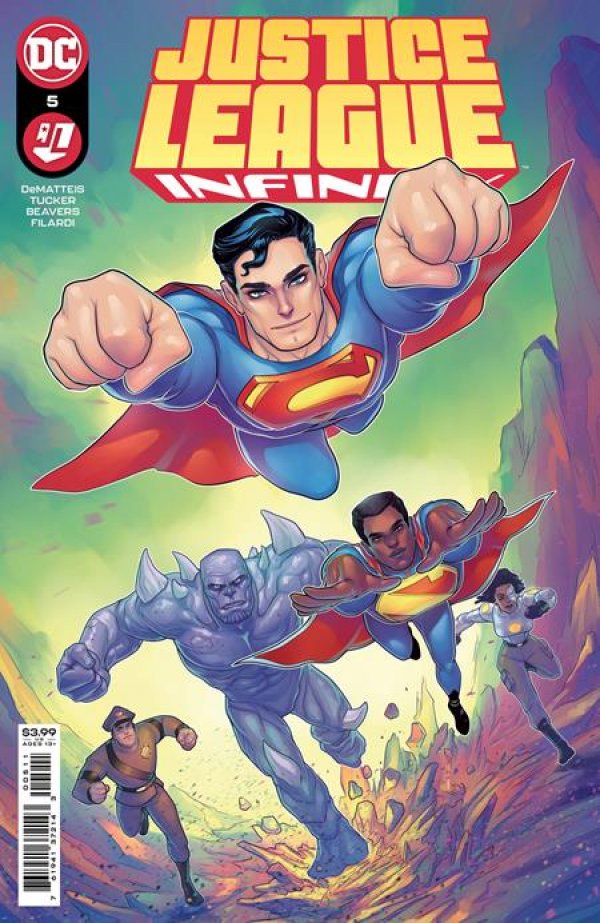 Justice League Infinity #5 cover