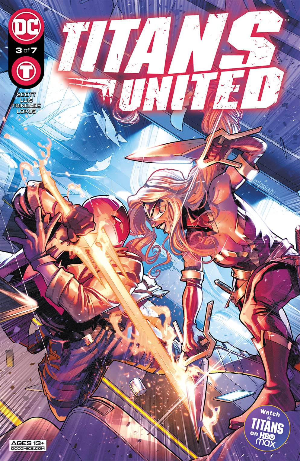 Titans United #3 cover