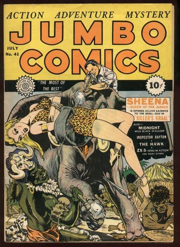 Jumbo Comics #41 cover