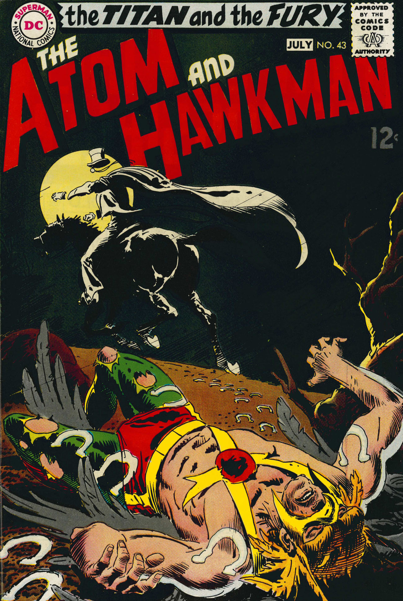 The Atom & Hawkman #43 cover