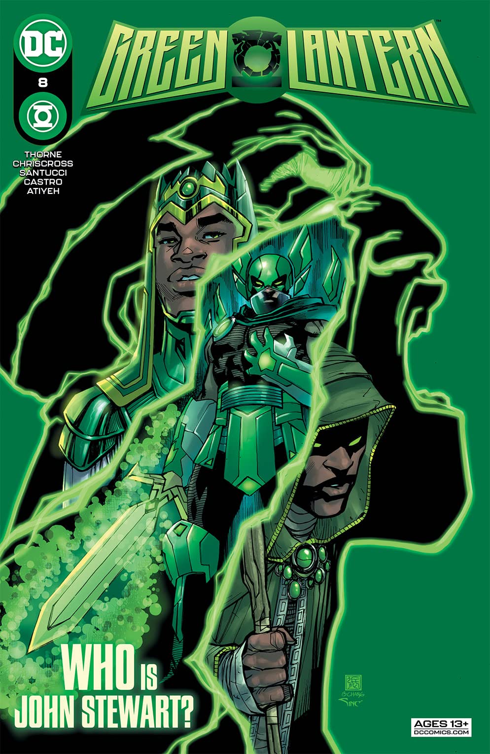 Green Lantern #8 cover