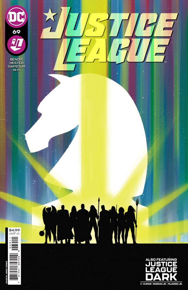 Justice League #69 cover