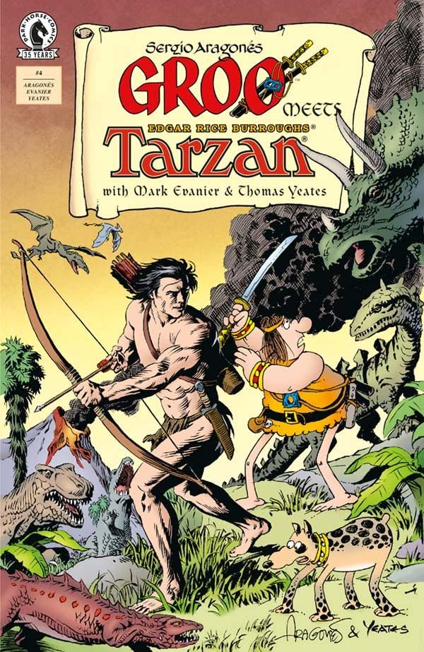 Groo Meets Tarzan #4 cover