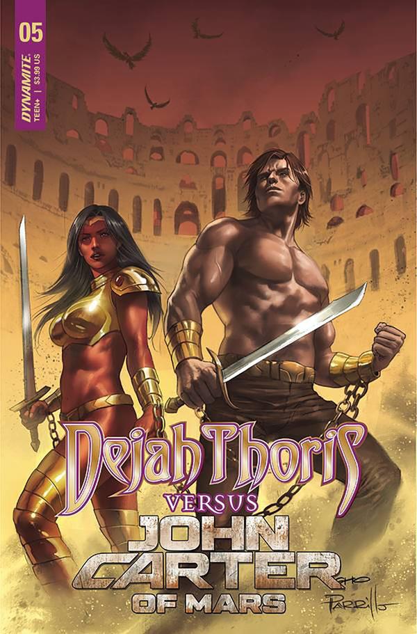 Dejah Thoris versus John Carter #5 cover