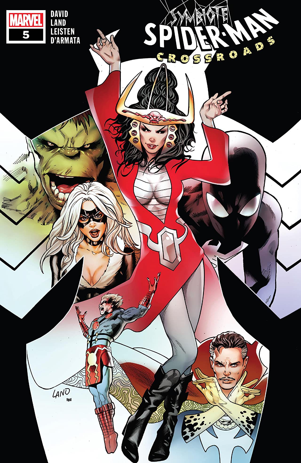 Symbiote Spider-Man: Crossroads #5 cover