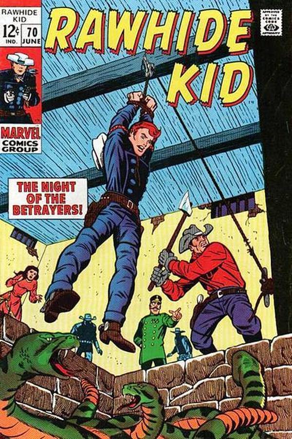 The Rawhide Kid #70 cover
