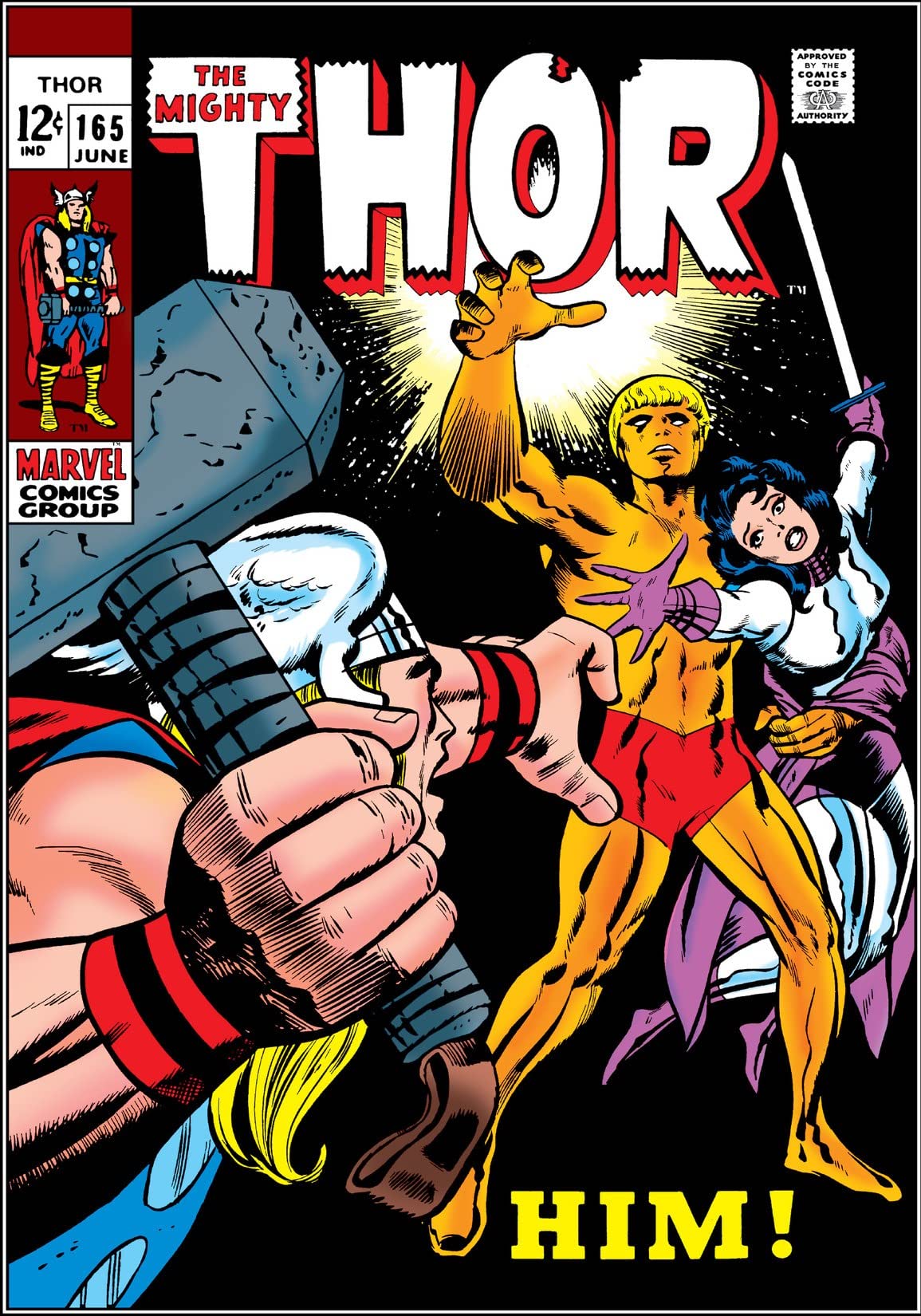 Thor #165 cover