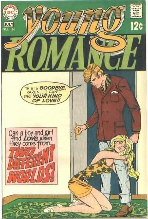 Young Romance #160 cover