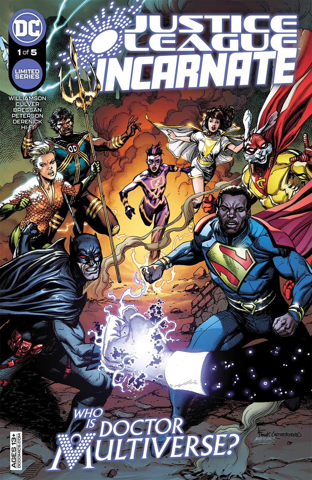 Justice League Incarnate #1 cover
