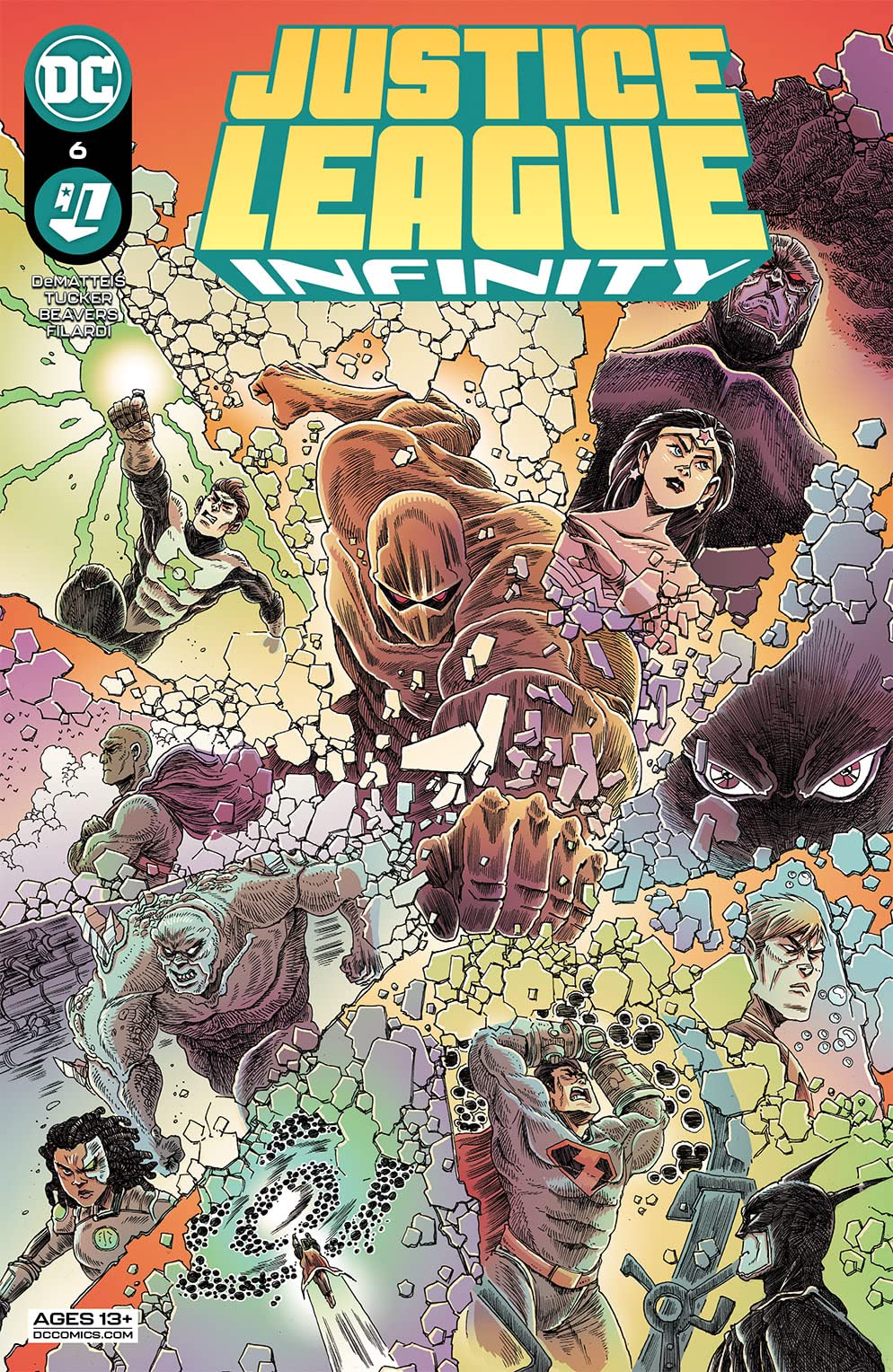 Justice League Infinity #6 cover