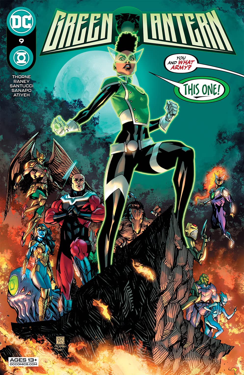 Green Lantern #9 cover