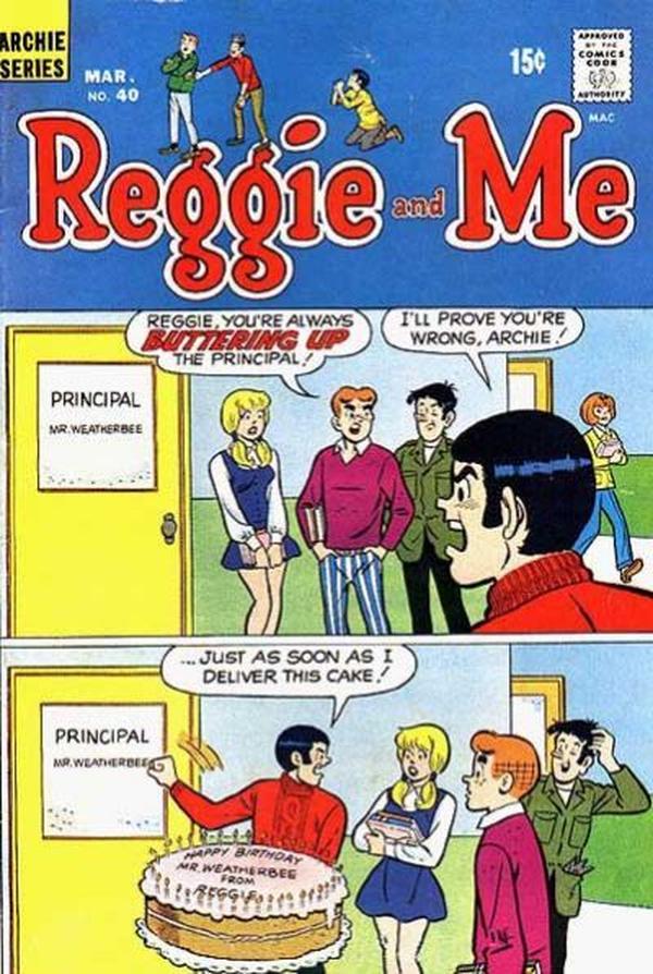 Reggie and Me #40 cover