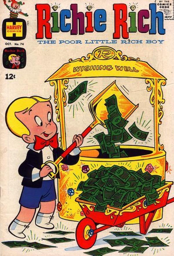Richie Rich #74 cover
