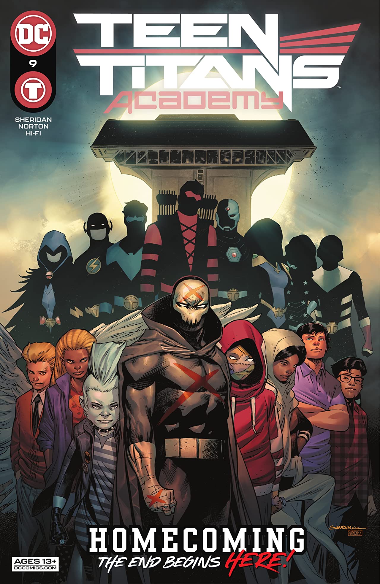 Teen Titans Academy #9 cover
