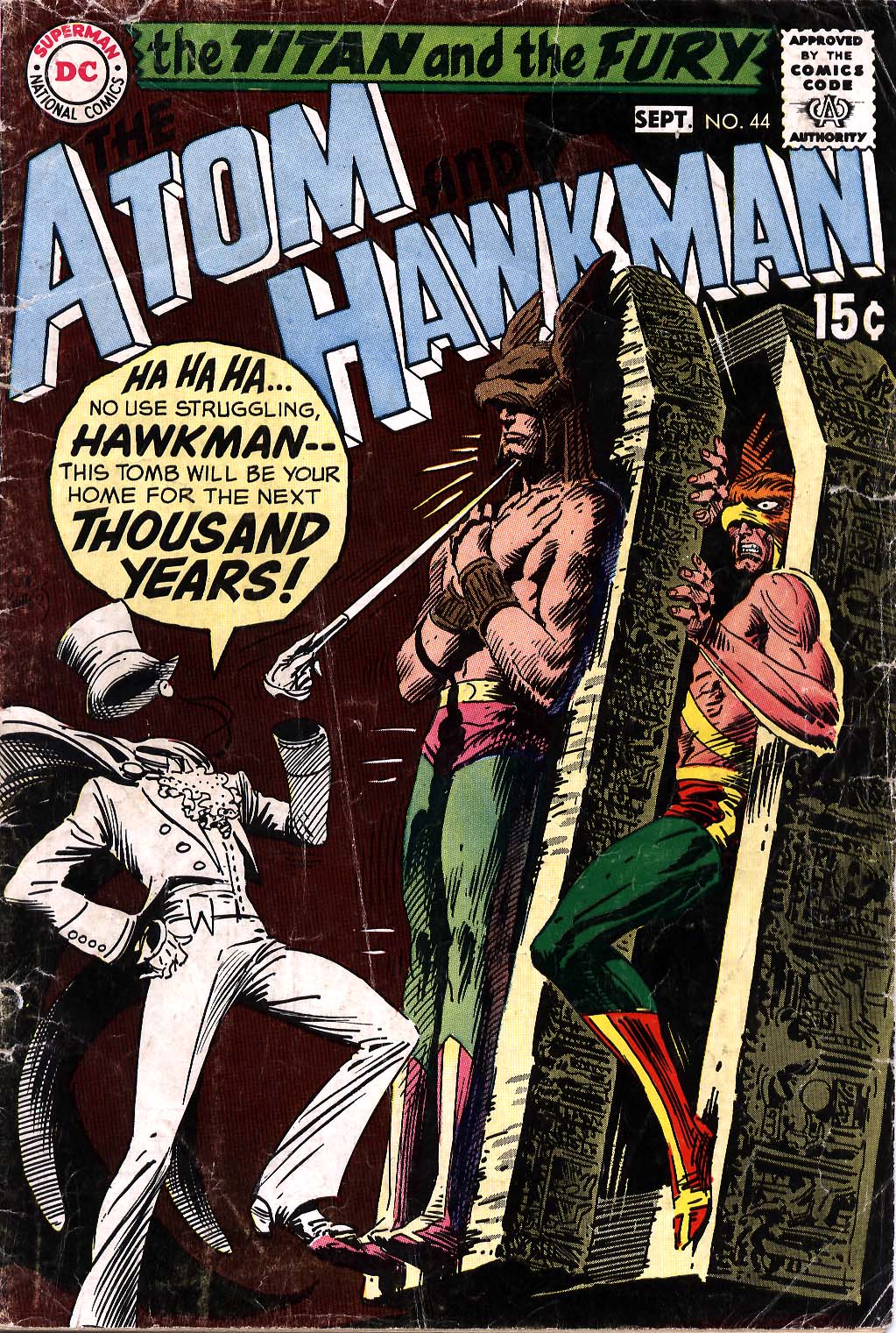 The Atom & Hawkman #44 cover