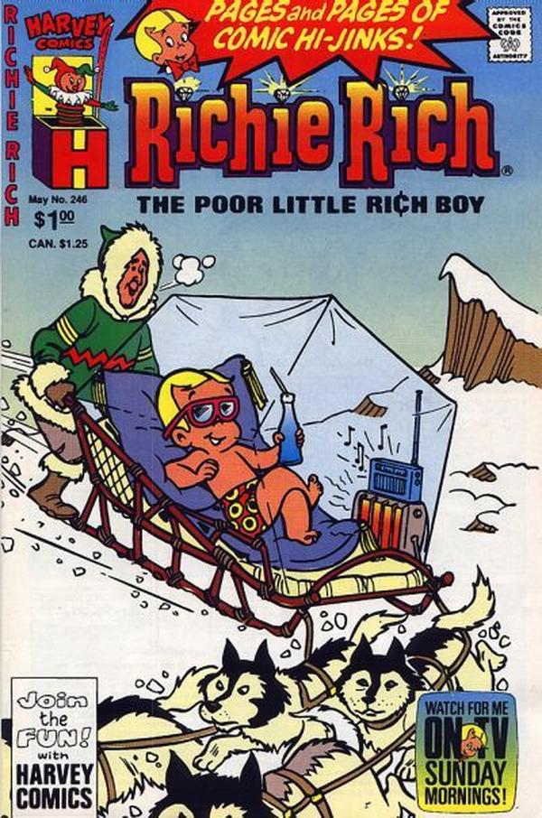 Richie Rich #246 cover