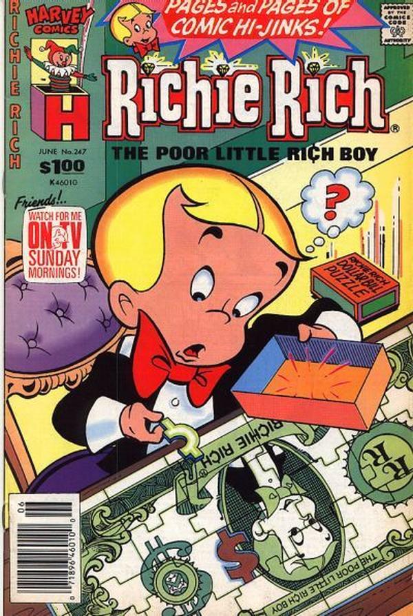 Richie Rich #247 cover
