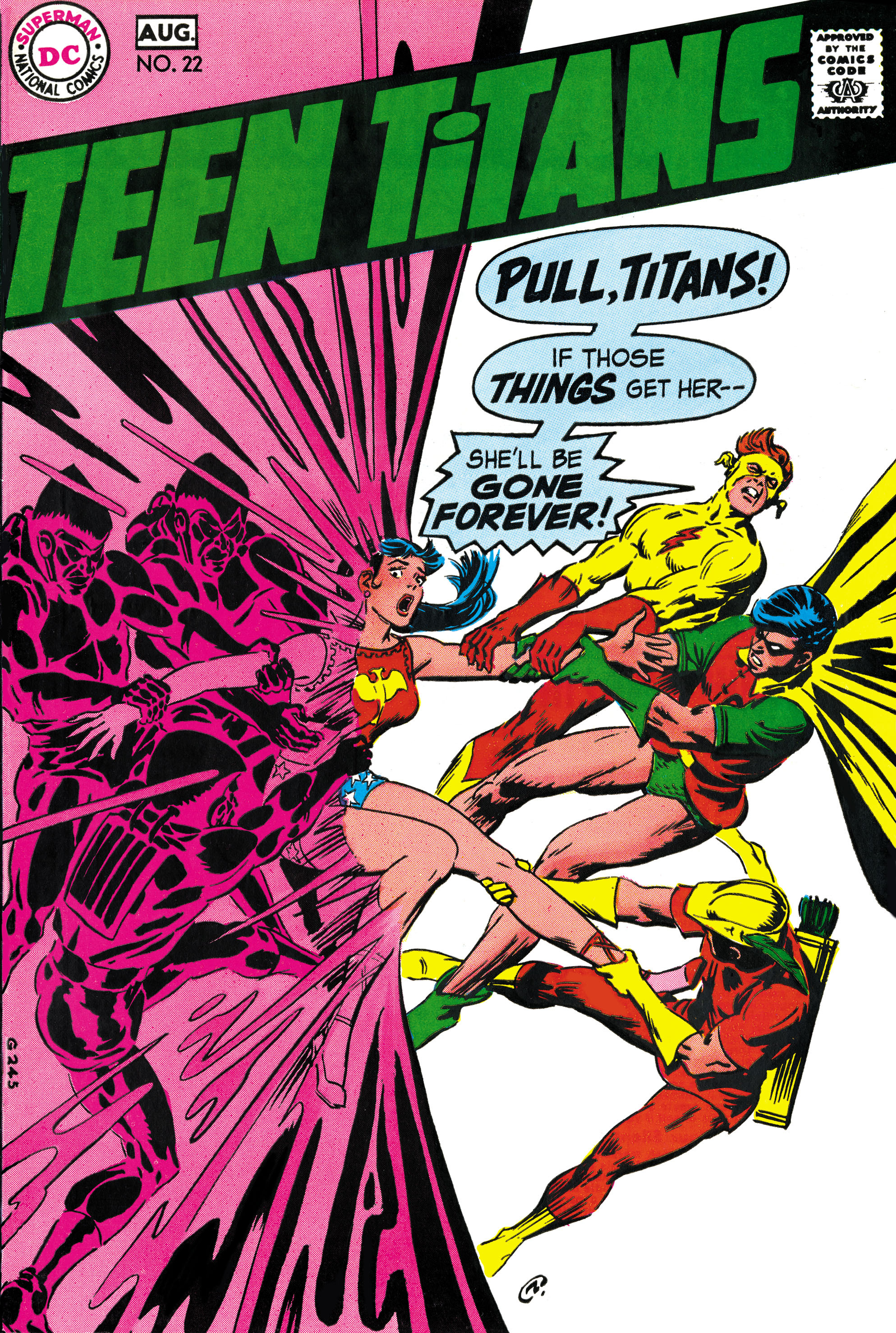 Teen Titans #22 cover