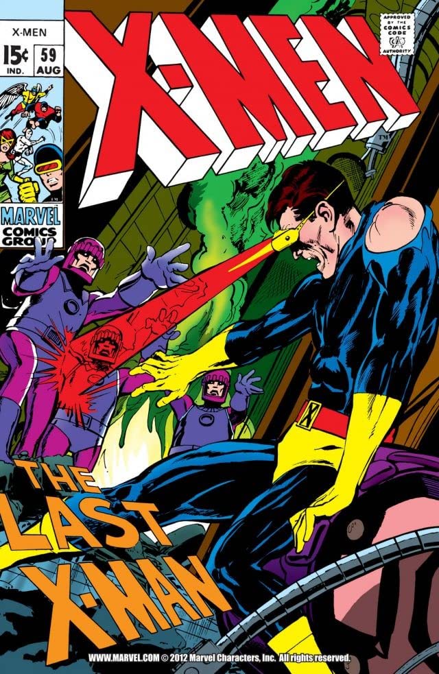 The X-Men #59 cover