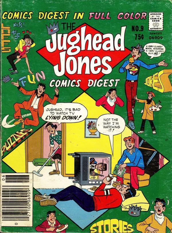 The Jughead Jones Comics Digest #9 cover