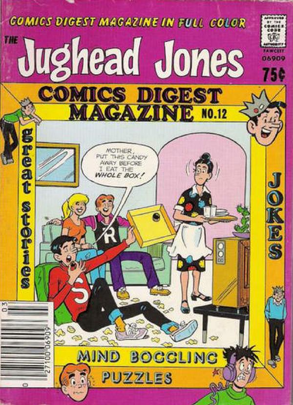 The Jughead Jones Comics Digest #12 cover