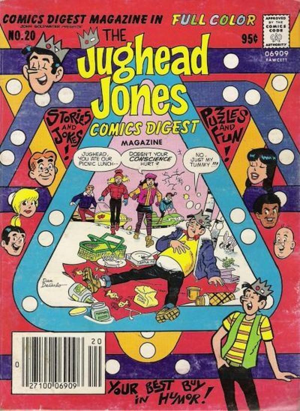 The Jughead Jones Comics Digest #20 cover