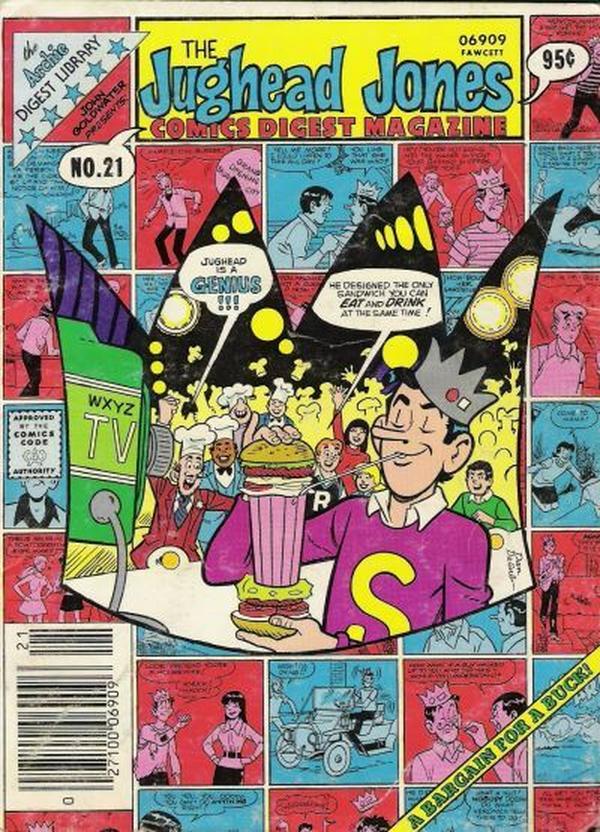 The Jughead Jones Comics Digest #21 cover