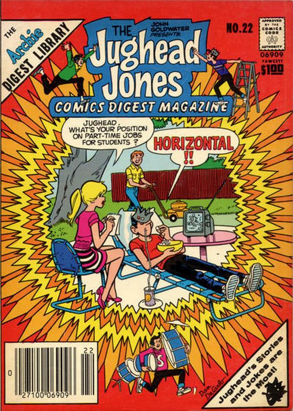 The Jughead Jones Comics Digest #22 cover