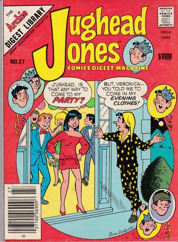 The Jughead Jones Comics Digest #27 cover